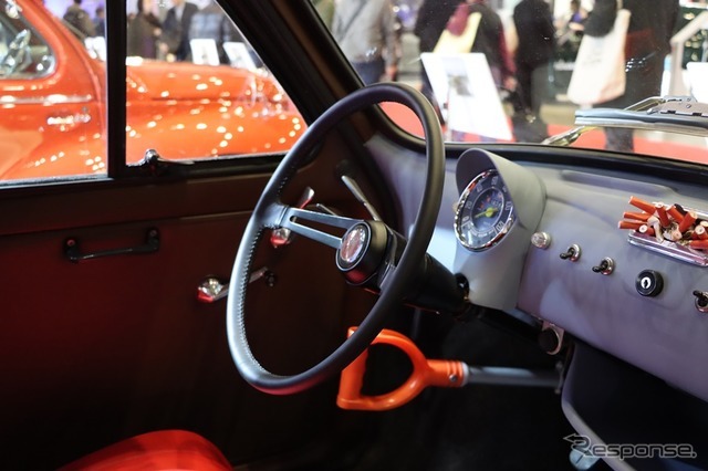 ルパン三世 カリオストロの城 あの フィアット500 を再現 こだわりとロマンに注目 東京オートサロン アニメ アニメ