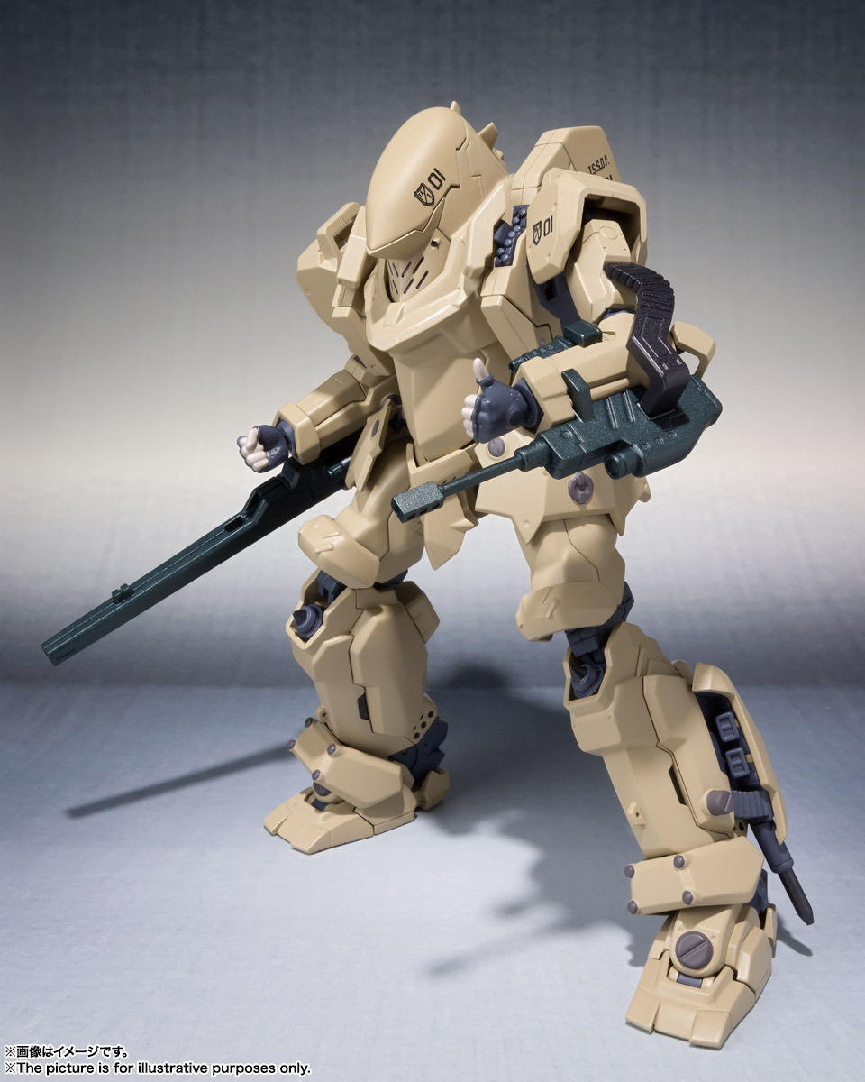 ガサラキ 壱七式戦術甲冑雷電 Robot魂でアクションフィギュア化 豊富なギミックにこだわり アニメ アニメ