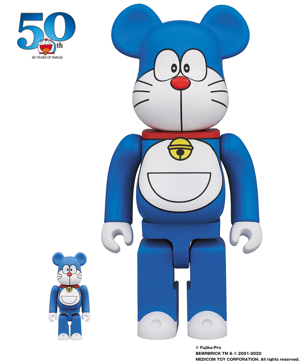 ドラえもん 50周年記念 全高約28cmのビッグサイズ Be Rbrick が登場 アニメ アニメ