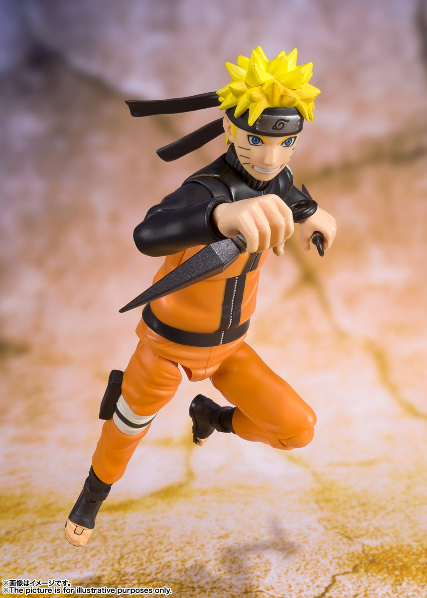 Naruto ナルト 疾風伝 うずまきナルトのアクションフィギュア登場 可動を極めた一品に アニメ アニメ