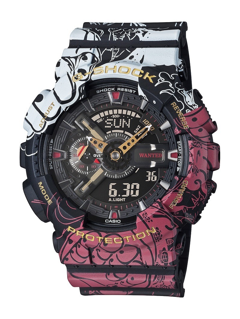 G Shock ワンピース ルフィが成長し強くなっていく姿を表現したコラボ腕時計が発売 アニメ アニメ