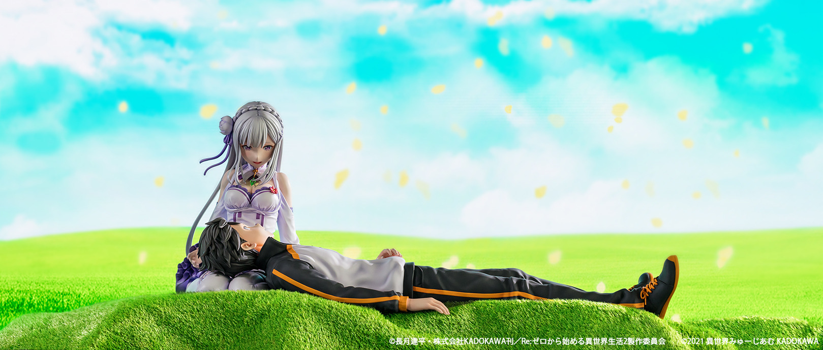 Re ゼロ スバル エミリア このすば めぐみん達が等身大立像に 異世界みゅーじあむ 一部展示内容公開 アニメ アニメ