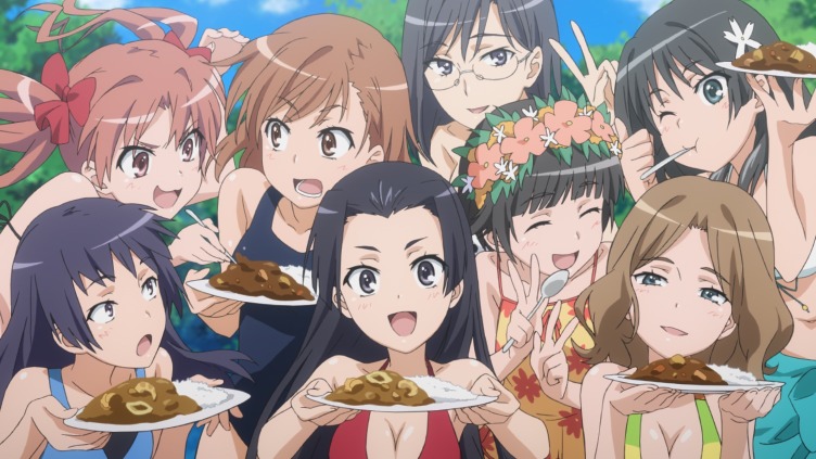 銀魂 レールガン ビキニの日 は水着回で萌えキュンしよう Abemaで厳選配信 アニメ アニメ