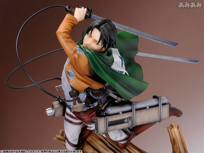 進撃の巨人 リヴァイの人気フィギュアが再登場 立体機動装置も細かく再現 アニメ アニメ