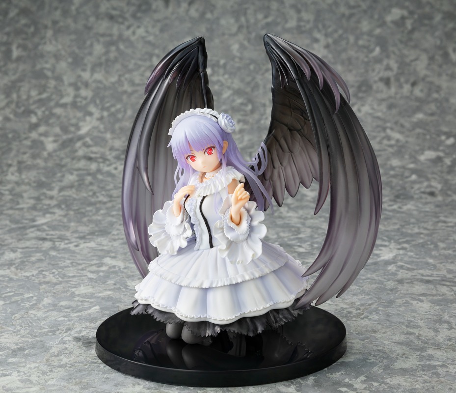 Angel Beats 天使ちゃんが赤目天使カラーに ダークな翼が特徴的なフィギュアが登場 アニメ アニメ
