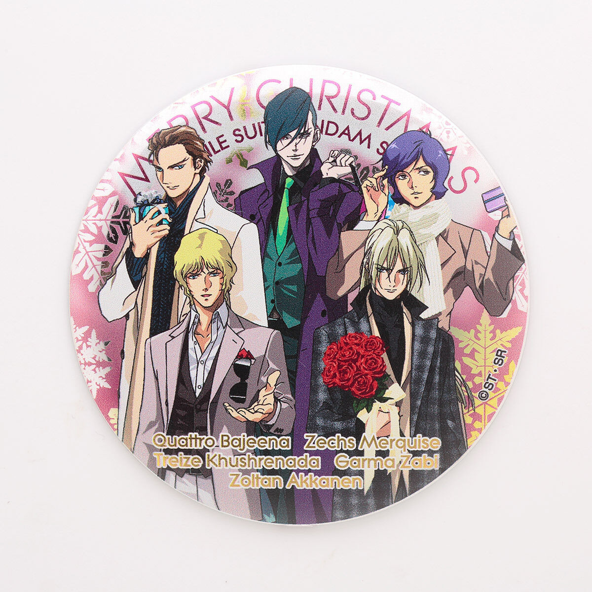 ガンダム クワトロ バジーナ ガルマ ザビ達とクリスマス 描き下ろしグッズが登場 アニメ アニメ