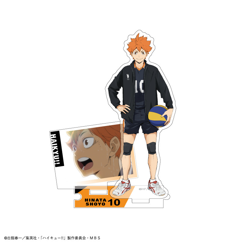 ハイキュー 日向 及川 木兎たち12キャラがラインナップ ユニフォーム姿のアクスタ登場 アニメ アニメ