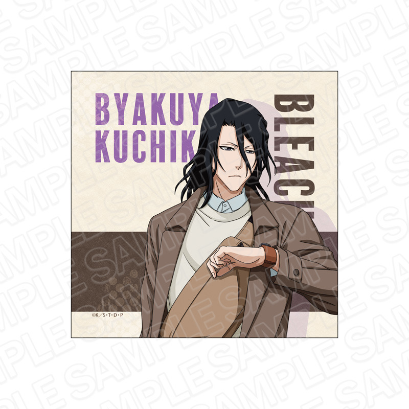 Bleach 一護 朽木白哉 日番谷たちと待ち合わせ マイクロファイバー登場 アニメ アニメ