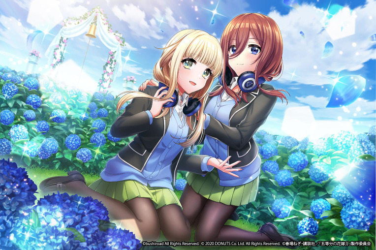 映画 五等分の花嫁 と D4dj グルミク コラボ開催 5種カード 主題歌が原曲で実装 アニメ アニメ