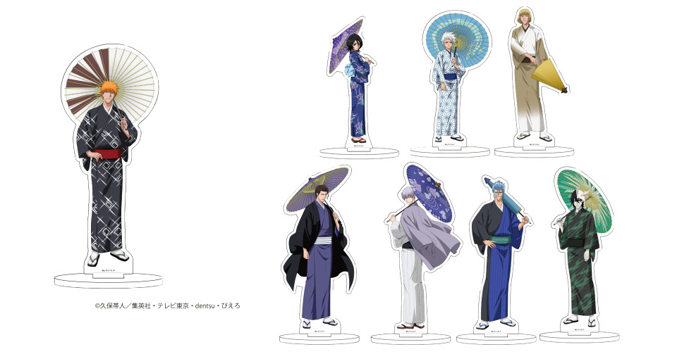 Bleach 一護やルキアが和風テイストで登場 番傘を手にした描きおろしグッズの予約受付開始 アニメ アニメ