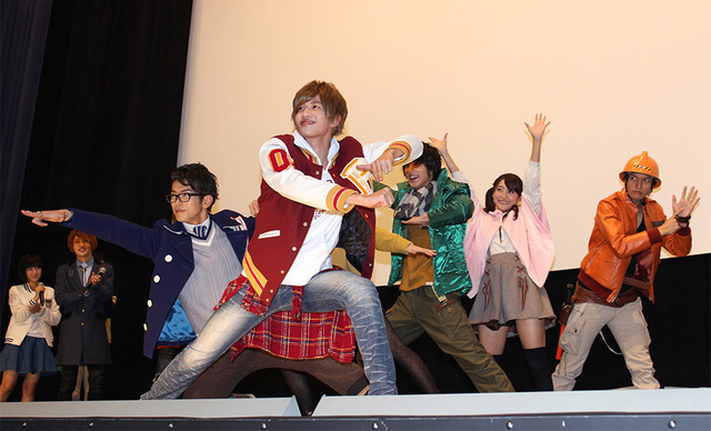 ニンニンジャーvsトッキュウジャー The Movie 前夜祭 レギュラー陣が集結 アニメ アニメ