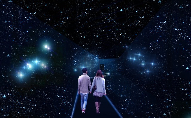 君の名は ワンシーンが夜空のシアターで上映 Huawei Presents 星空のイルミネーション 開催 3枚目の写真 画像 アニメ アニメ