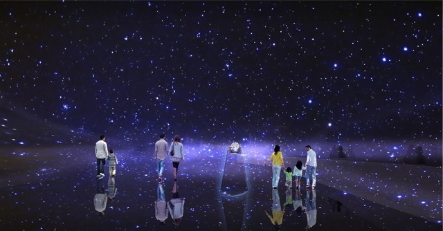 君の名は ワンシーンが夜空のシアターで上映 Huawei Presents 星空のイルミネーション 開催 4枚目の写真 画像 アニメ アニメ