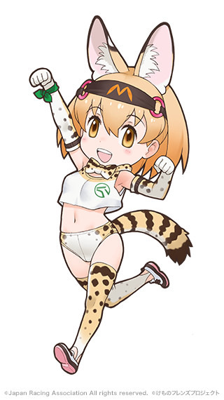 けものフレンズ Jraコラボでサラブレッドのフレンズが初登場 サーバルちゃんも変身 2枚目の写真 画像 アニメ アニメ