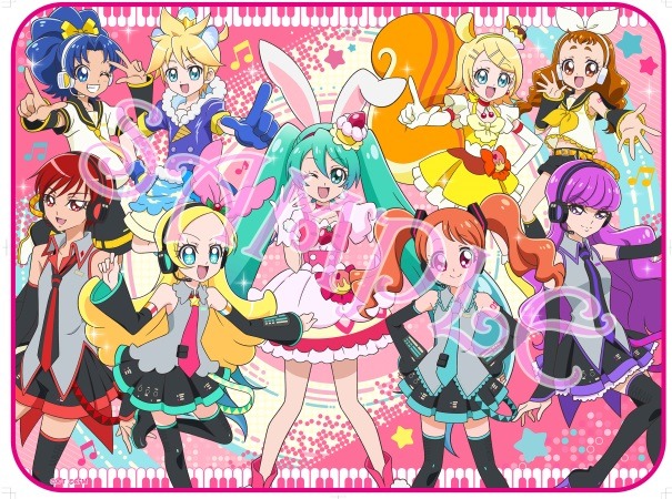 プリキュアと初音ミクが夢のコラボ 衣装をチェンジしたコラボグッズを販売 5枚目の写真 画像 アニメ アニメ