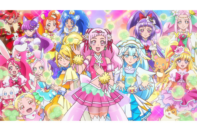 「『映画プリキュアスーパースターズ！』ポスタービジュアル」(C)2018映画プリキュアスーパースターズ！製作委員会