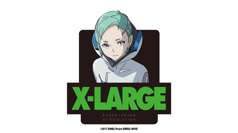 「エウレカ」が「XLARGE(R)」とコラボ！ ハイセンスなキャラTやレントンの劇中バッグも