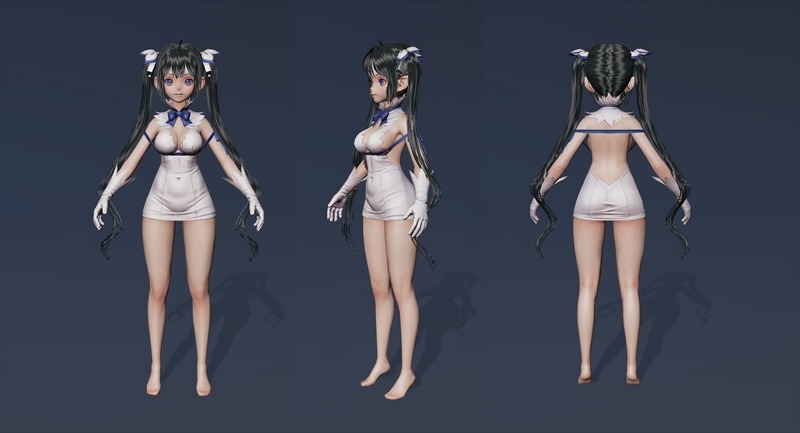 ダンまち が リネレボ とコラボ コラボダンジョンや劇中武器コスチュームの登場 女神ヘスティアのクラス診断 も 3枚目の写真 画像 アニメ アニメ