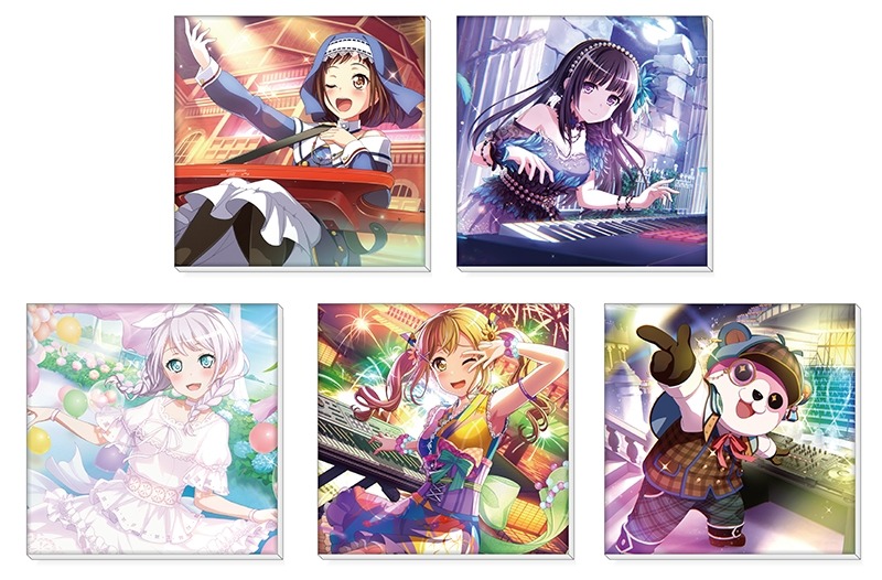 バンドリ カフェ第2弾 東京 大阪で開催 キーボード Djメンバーが可愛い衣装に変身 3枚目の写真 画像 アニメ アニメ