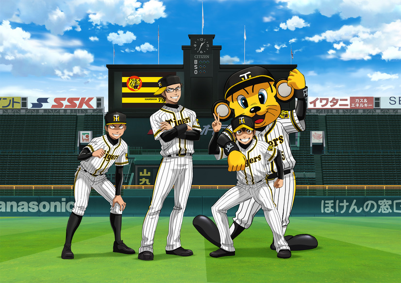 ダイヤのa が阪神タイガースとコラボ 甲子園球場でグッズ発売 1枚目の写真 画像 アニメ アニメ