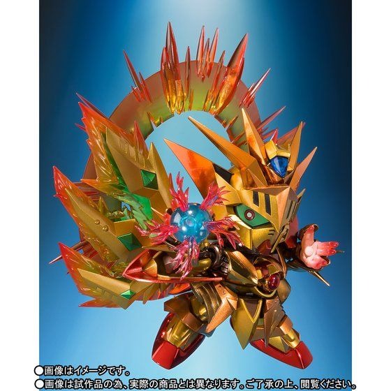 「SDX 太陽騎士ゴッドガンダム 明鏡止水ゴールドバージョン」12,960円（税込）(C)創通・サンライズ