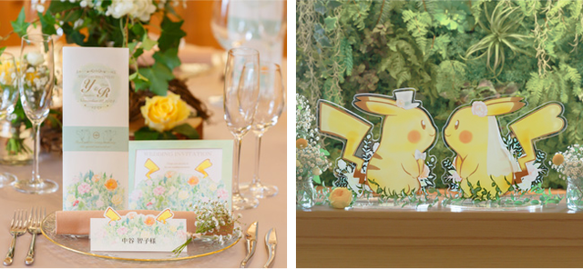 ポケモン ウエディングプラン登場 ケーキ テーブル ウェルカムボード ピカチュウが 結婚式 を彩る 3枚目の写真 画像 アニメ アニメ