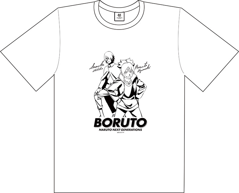 『BORUTO -ボルト- NARUTO NEXT GENERATIONS』Tシャツ [ボルト・サスケ]　2800円