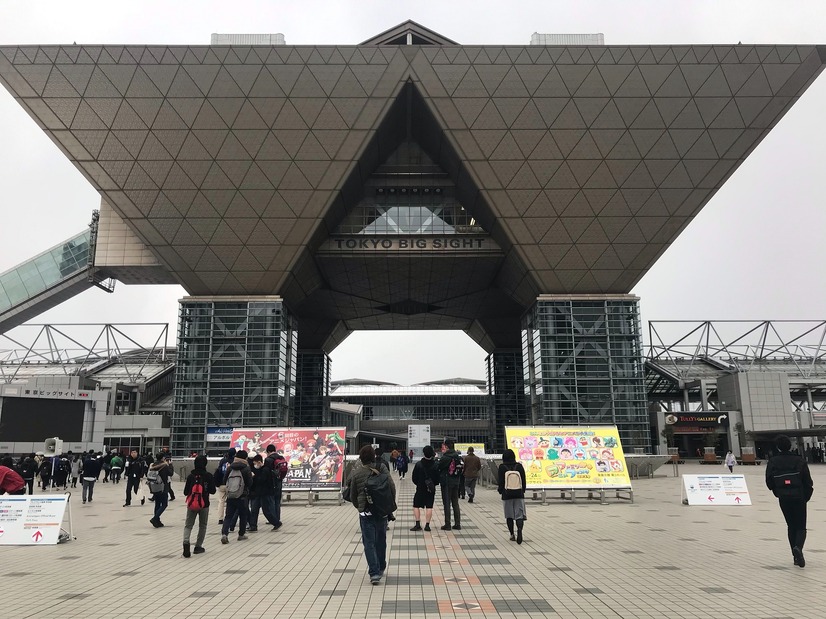 「AnimeJapan 2019」会場の東京ビッグサイト