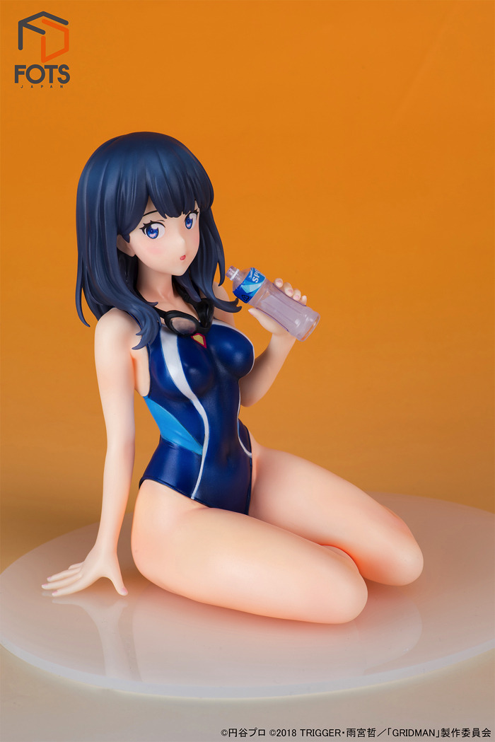 「SSSS.GRIDMAN『宝多六花』競泳水着ver 1/7スケール塗装済み完成品」1,2000円（税別）（C）円谷プロ （C）2018 TRIGGER・雨宮哲／「GRIDMAN」製作委員会