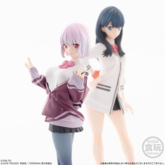 Ssss Gridman 六花 アカネのフィギュアセット登場 2人で並び立つことを想定したこだわりの造形に注目 8枚目の写真 画像 アニメ アニメ