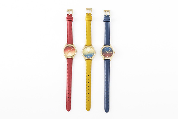 『さらざんまい』コラボレーション腕時計 各13,800円(税別)（C）イクニラッパー／シリコマンダーズ