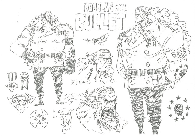 劇場版 ワンピース 原作者 尾田栄一郎描き下ろしポスター公開 最悪の敵バレットの情報も明らかに 4枚目の写真 画像 アニメ アニメ