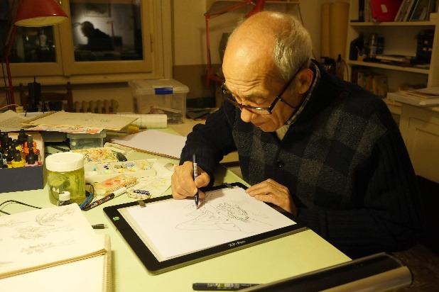 宇宙船サジタリウス 30年越しのアニメ誕生秘話 最新作も執筆中 イタリア人原作者 ロモリ氏 インタビュー 14枚目の写真 画像 アニメ アニメ