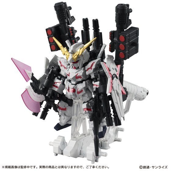 「機動戦士ガンダム　MOBILE　SUIT　ENSEMBLE　EX13　フルアーマー・ユニコーン（REDver.）」2,970円（税込）（C）創通・サンライズ