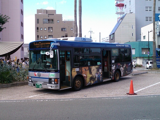 徳島市交通局ラッピングバス『Fate/Zero』特別便