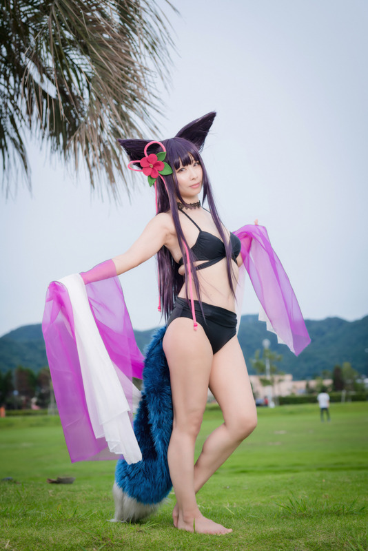 【コスプレ】真夏の夜にネロ、ナルメアほか人気キャラが魅惑！「ラグコス2019」水着美女レイヤーまとめ（後編）【写真122枚】