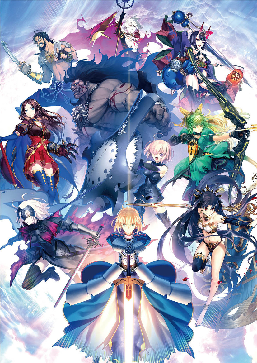 『Fate/Grand Order Arcade』キービジュアル（C）TYPE-MOON / FGO ARCADE PROJECT