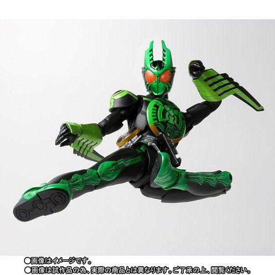 「S.H.Figuarts（真骨彫製法） 仮面ライダーオーズ ガタキリバ コンボ」7,150円（税込）（C）石森プロ・東映