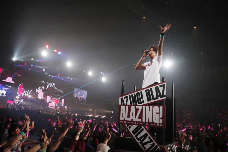 「MAMORU MIYANO ASIA LIVE TOUR 2019 ～BLAZING!～」ツアーファイナル photo：上飯坂 一