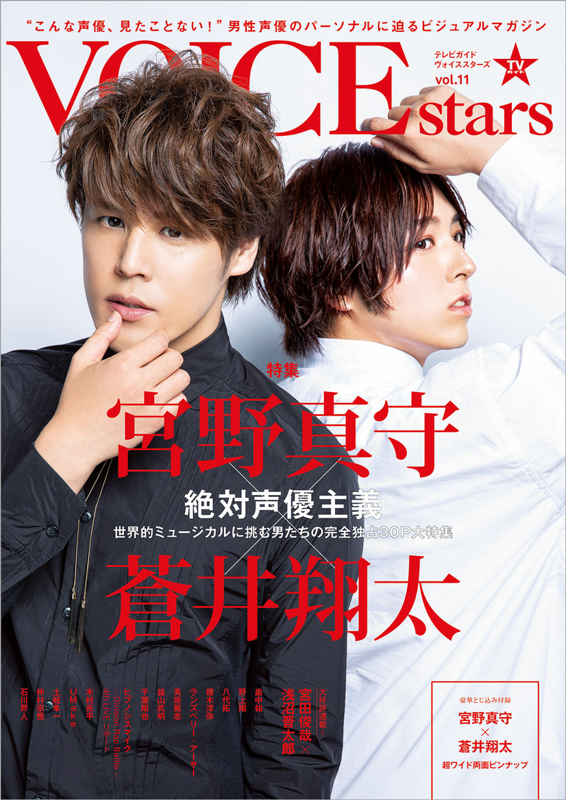 「TVガイドVOICE STARS vol.11」1,200円（税別）