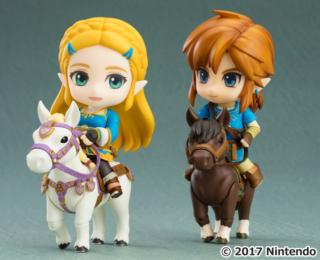 『ゼルダの伝説 BotW』の「ゼルダ姫」がねんどろいど化！別売りの「ねんどろいど リンク」と飾ればより一層楽しめる