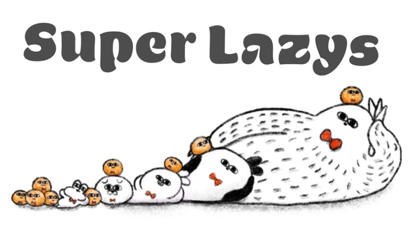 『Super Lazys』キャラ集合写真（C）SuperLazys