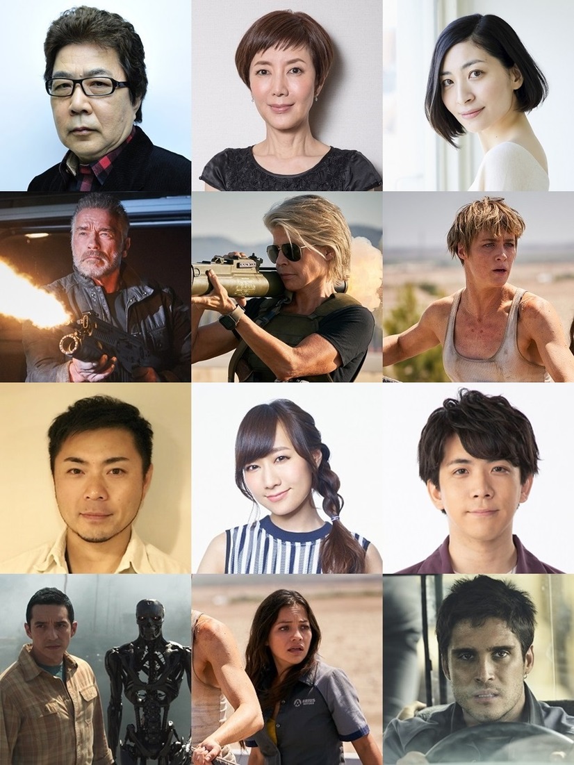 『ターミネーターNF』吹き替え声優陣(C) 2019 Skydance Productions, LLC, Paramount Pictures Corporation and Twentieth Century Fox Film Corporation. All rights reserved.