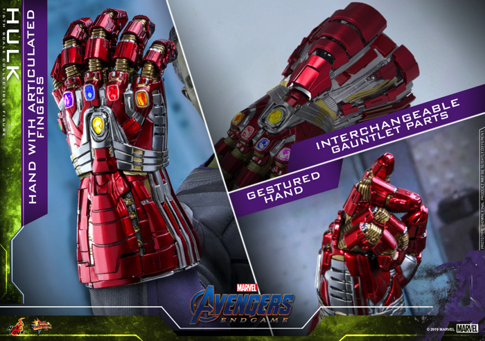 「【ムービー・マスターピース】『アベンジャーズ／エンドゲーム』1/6スケールフィギュア　ハルク」54,000円（税込）（C） 2019 Marvel.