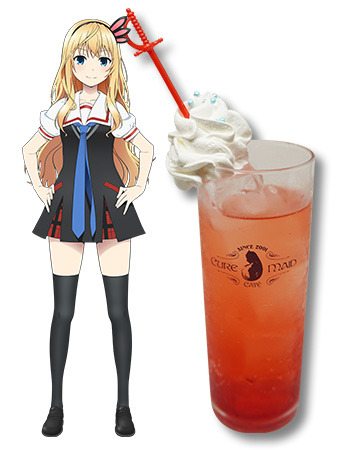 ドリンク　早乙女七樹500＋税（Set Drink 不可）（C）朝倉亮介／SQUARE ENIX・「戦×恋」製作委員会