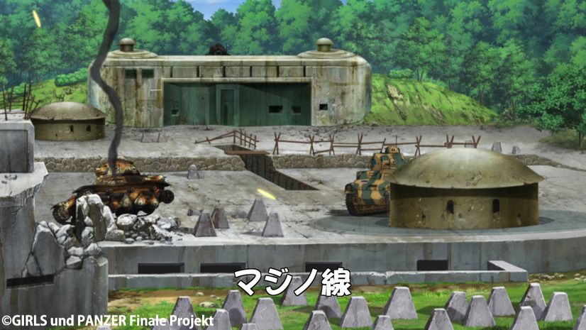 「秋山優花里の戦車講座」（C）GIRLS und PANZER Finale Projekt