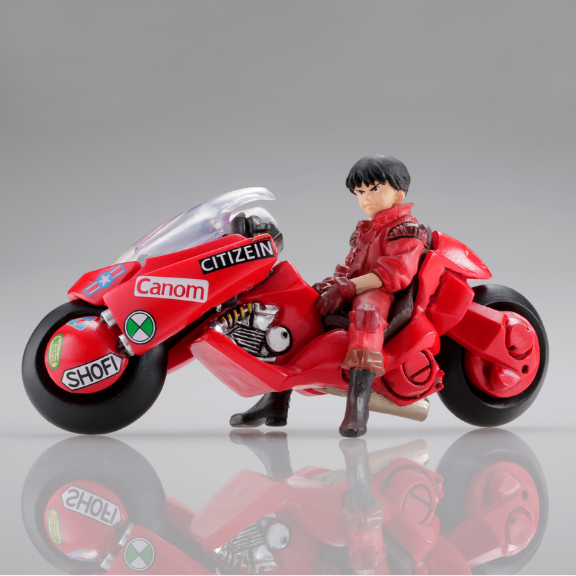 「miniQ『AKIRA』PART.3 アキラ」金田とバイク　（Ver.2）680円（税別）（C）MASH・ROOM/KODANSHA　（R）KODANSHA