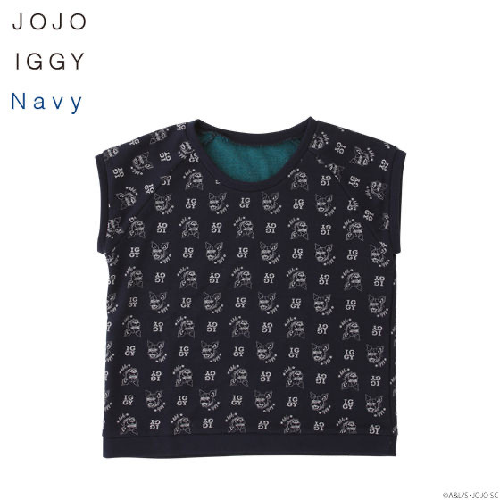 「PB限定【ジョジョの奇妙な冒険 スターダストクルセイダース】JOJO IGGY TOPS for WOMEN（ジョジョ イギー レディースTシャツ）」5,500 円（税込）（C）A＆L/S・JOJO SC