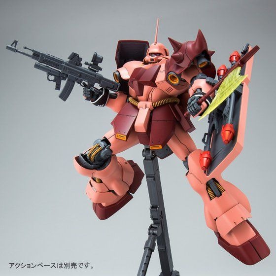 ガンダムuc ギラ ドーガ フル フロンタル機 のmgガンプラが再販 新規造形の専用武装に注目 6枚目の写真 画像 アニメ アニメ