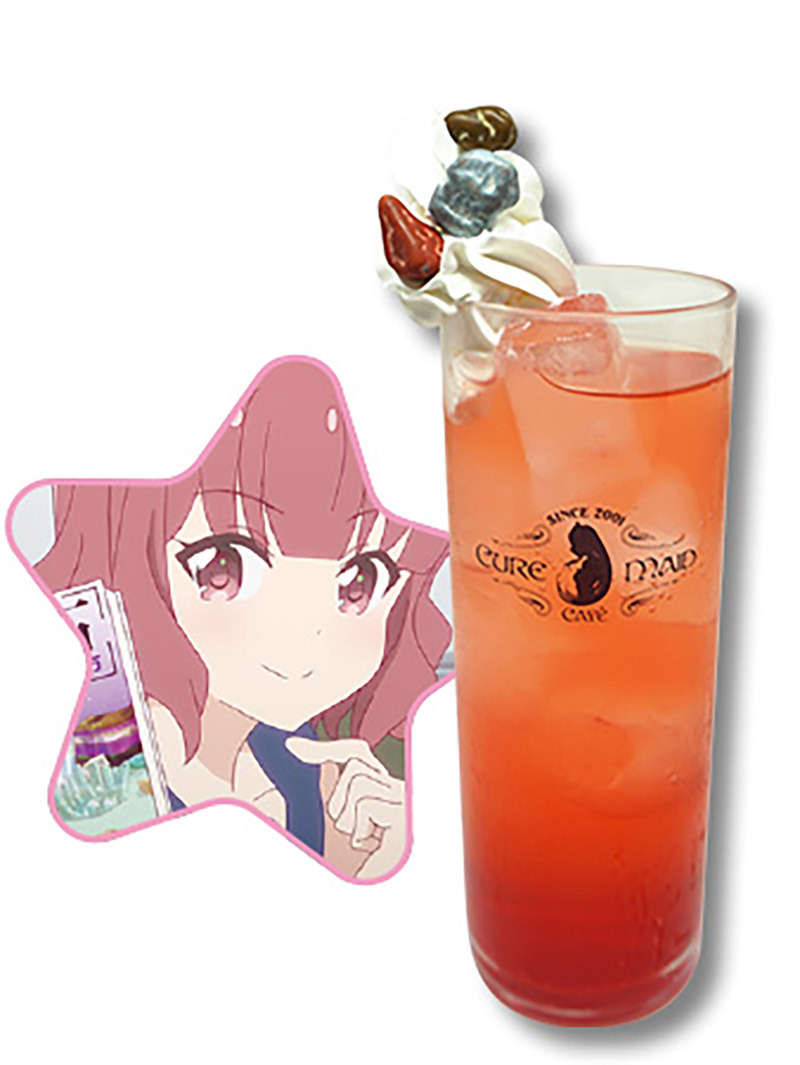 「『恋する小惑星』カフェ～ジオカフェ 秋葉原出張所～」桜井 美景　￥500＋税（C）Quro・芳文社／星咲高校地学部